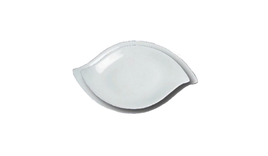 Assiette « feuille »
