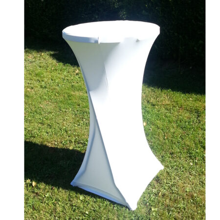 Housse lycra mange-debout ( blanche ou noire)