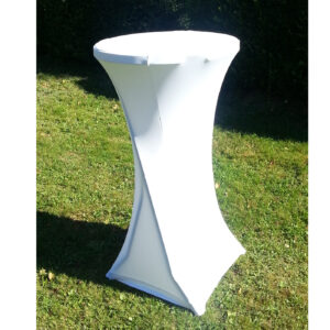 Housse lycra mange-debout ( blanche ou noire)